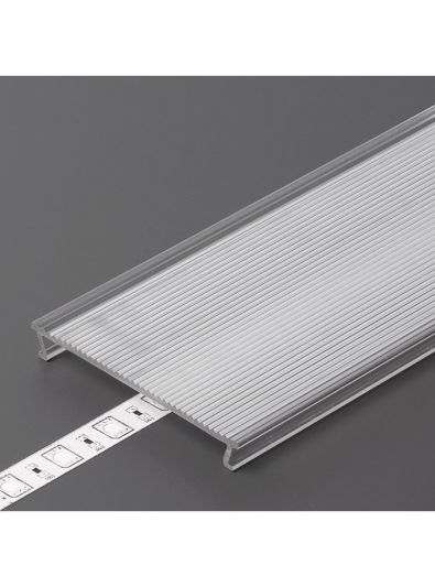Cover till LED-profil - C10 - Click - 4,1m - smal ljusspridning