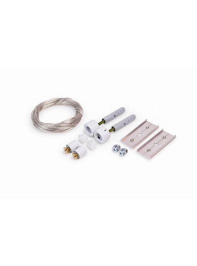 Wire-upphängning till LED-profil - 50V - 1,5 m - Vit