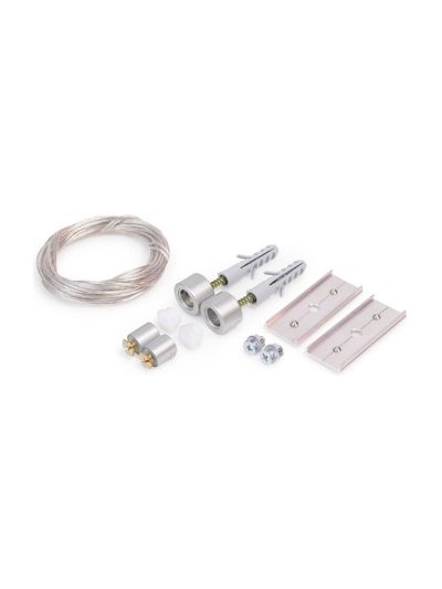 Wire-upphängning till LED-profil - 50V - 1,5 m - Silver