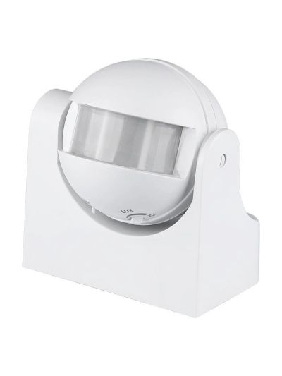 V-Tac rörelsesensor - LED-anpassad, vit, PIR infraröd, IP44 utomhus (230V-ingång)