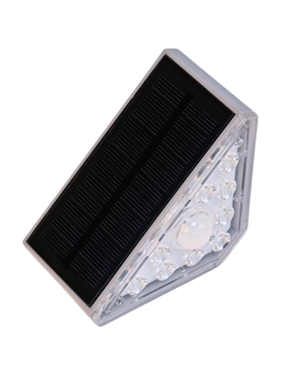 LEDlife - Solcell trappbelysning - 3W - Svart - Rörelse- och skymningssensor - 2-pack - 100lm - IP54 - 3000K