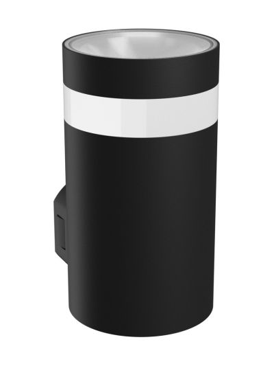 Spectrum - TORRE RING - Fasadlampa - 9W - Svart - Rund - 700lm - RA80 - IP54