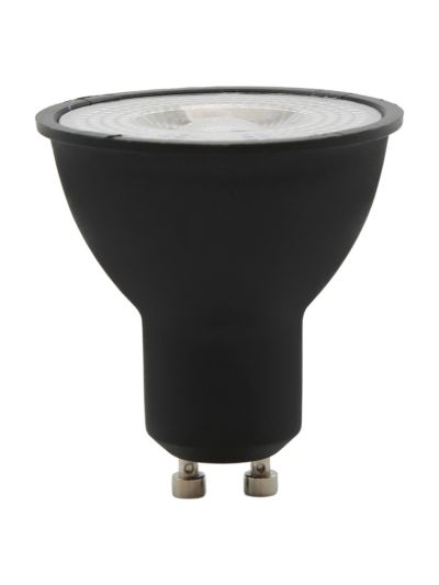LEDlife LUX6 LED-spot - 6W, RA 97, dimbar, 230V, GU10, svart, 4000K