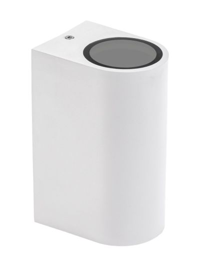 Spectrum - upp/ned vägglampa - GU10 - utomhus - exkl. ljuskälla - IP54