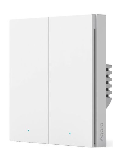 Aqara - Smart Wall Switch H1 (no neutral. double rocker)