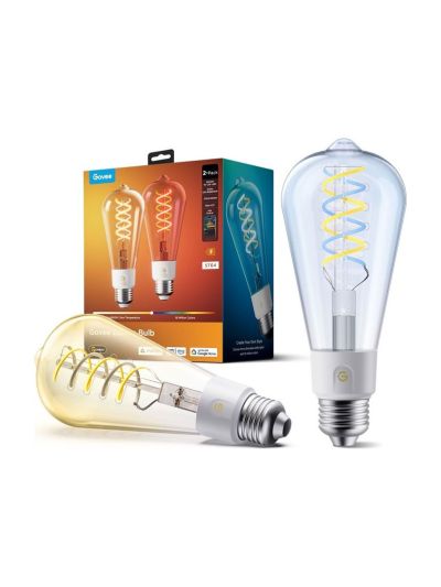 Govee - E27 Smart Edison Light Bulb 500 lm 2-pack