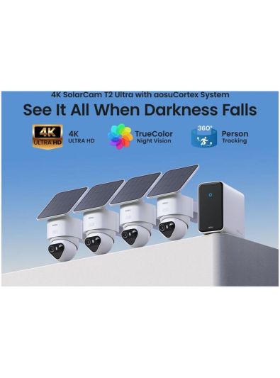 aosu - SolarCam T2 Ultra System-4 Cameras