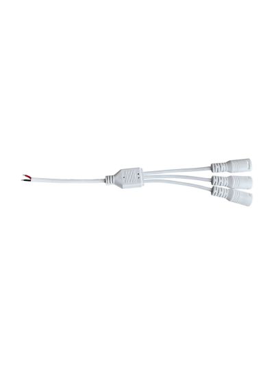 HiluX - DC 3-delare (hona) - Till PureLED Troldtekt-skenor - Vit