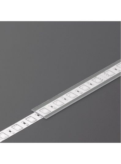 Diffusor till LED-profil - J - Slide - 2m - Transparent