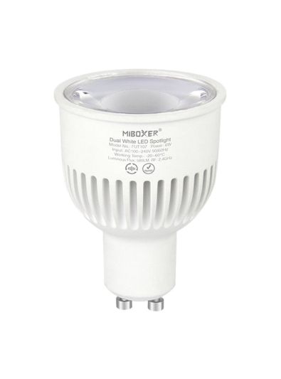 Miboxer - LED-lampa GU10 - 6W - CCT - 620lm - 2.4GHz RF