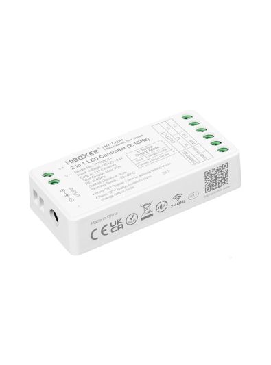 Miboxer - LED-controller - 2-i-1 - CCT - DC12/24V - 2.4GHz RF