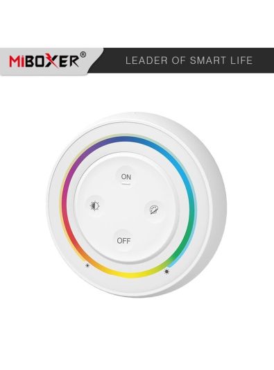 Miboxer - Fjärrkontroll Rainbow - Vit - RGB-CCT - 2,4GHz RF
