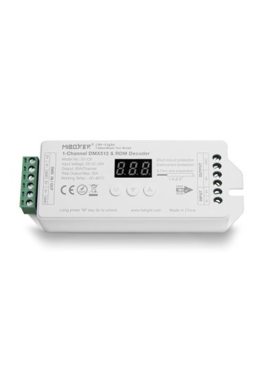 Miboxer - LED-styrenhet - DC12/24V - DMX512 (D1-CX)