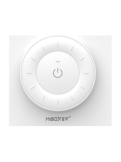 Miboxer - Fjärrkontroll - Roterande hjul - Vit - CCT - 2.4GHz RF
