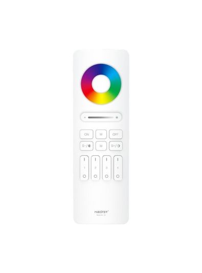 Miboxer - Fjärrkontroll - Vit - RGB-CCT - 4 zoner - 2,4GHz RF