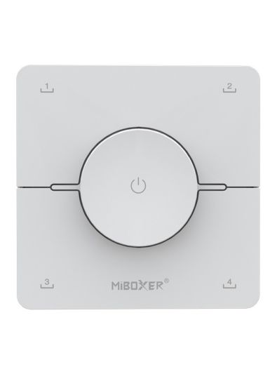 Miboxer - Fjärrkontroll - Roterande hjul - Vit - CCT - 4 scener - 2,4GHz RF