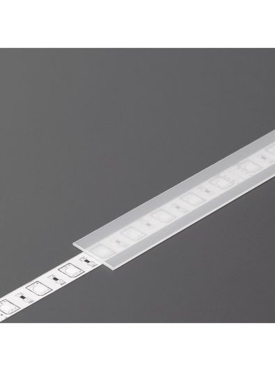 Cover till LED-profil - B - Slide - 2m - Frosted