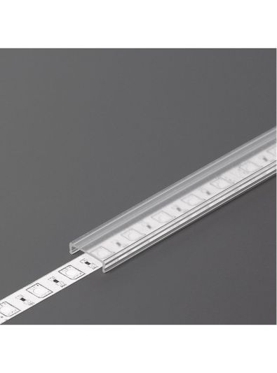 Cover till LED-profil - C - Click - 1m - Transparent
