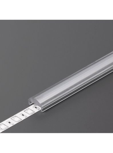 Diffusor till LED-profil - C Lins - Click - 2m - Transparent