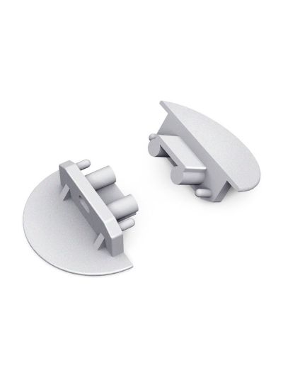 Ändlock till GROOVE10 Gen2 - Silver m. hål - 20 st