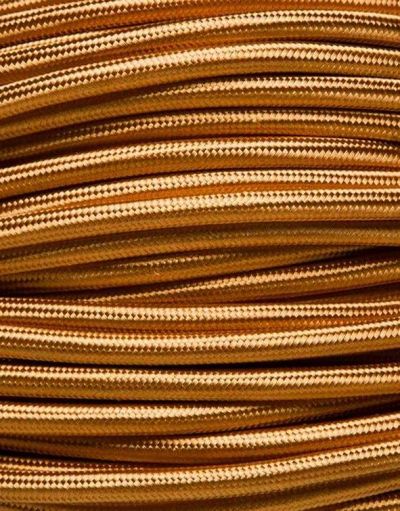 Guld textilkabel
