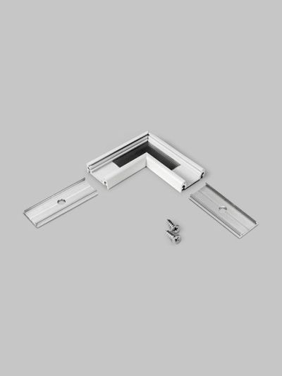 Vinkel till LED-profil SURFACE10 - 90° - Vit