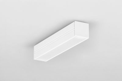 Aluminiumprofil - Model M - 16,4 mm LED-list - Vit