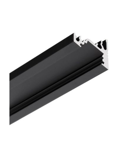 LED-profil CORNER10 - 2m - Svart