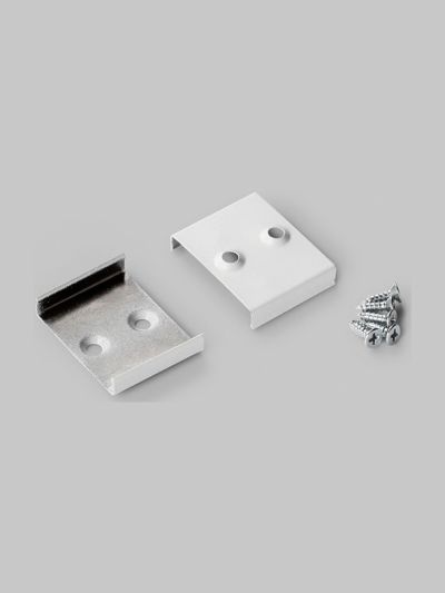 Fäste till LED-profil - Model W - Vit - 20 st