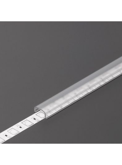 Cover till LED-profil - I - Click - 2m - frostad
