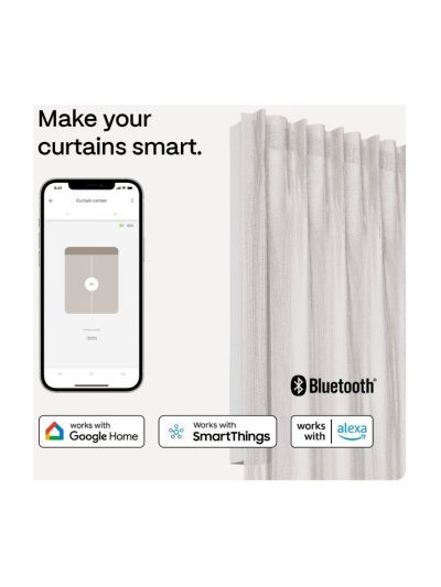 MotionBlinds Smart Curtain Rail Central opening 200cm