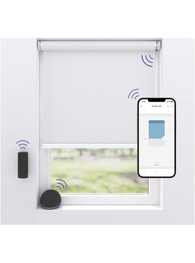 MotionBlinds - Wireless Electric Sort-Out Rollerblind 80x190cm - Vit