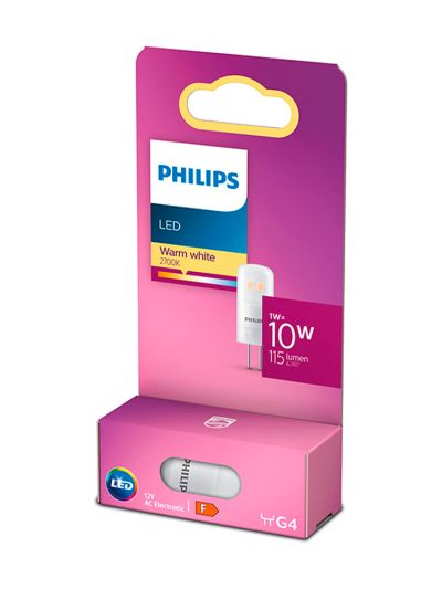 G4 - Philips LED-stiftlampa 1 W - 115 lm