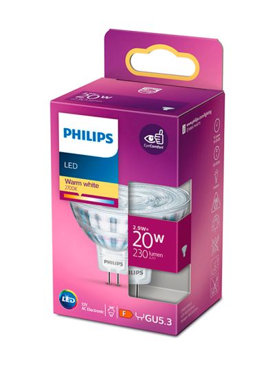 GU5.3 - Philips LED-spot 3 W - 230 lm