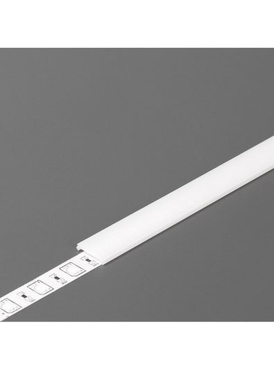 Cover till LED-profil - C2 - Click - 2m - Opal