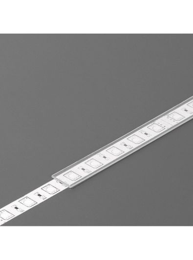 Täckning till LED-profil - A - Slide - 2m - Transparent