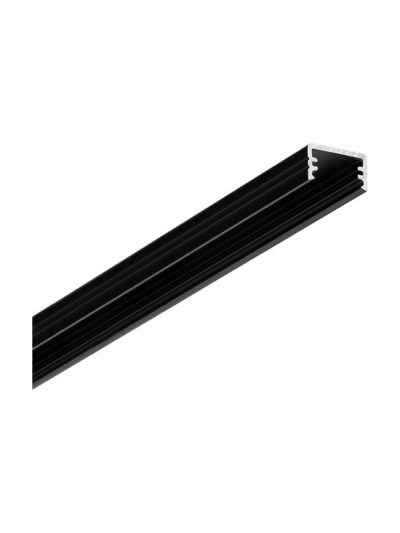 LED-profil SLIM8 - 4m - Svart