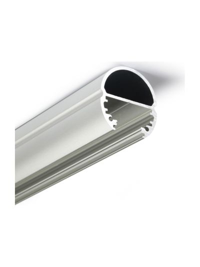 LED-profil OVAL20 - 3m - Anodiserad