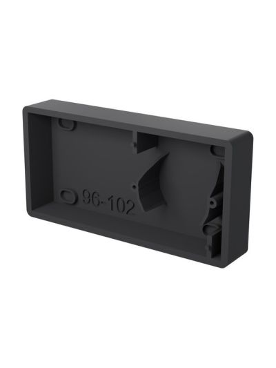 Shelly Wall Display X2i - väggfäste - svart - endast USB-C (5V)