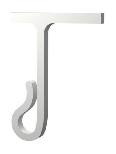 Ljusslinga-clips - För julbelysning och ljusslingor i utstick - Vit - 20 st.