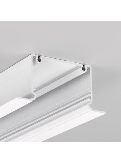 LED-profil PHIL RECESSED - 3m - Vit