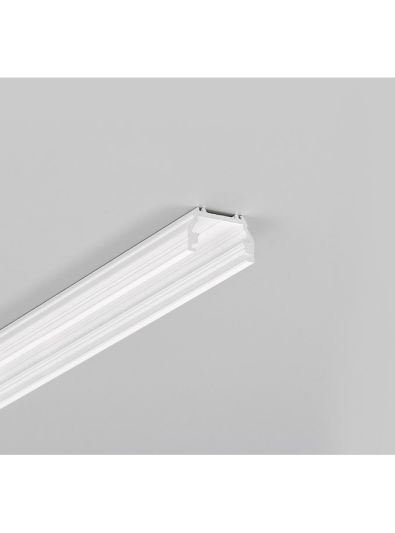 LED-profil UNI12 - 4m - Vit