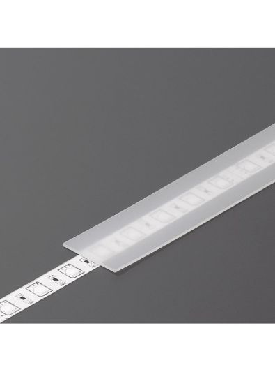 Cover till LED-profil - E - Slide - 3m - Frosted