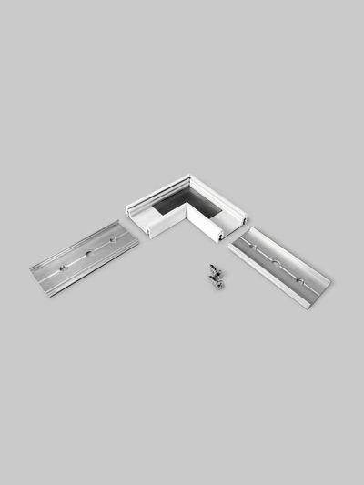 Vinkel till LED-profil SURFACE14 - 90° - Vit