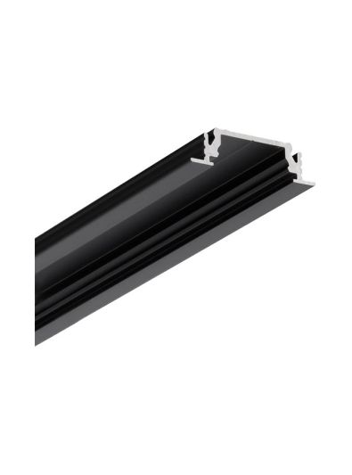 LED-profil GROOVE14 - 2m - Svart
