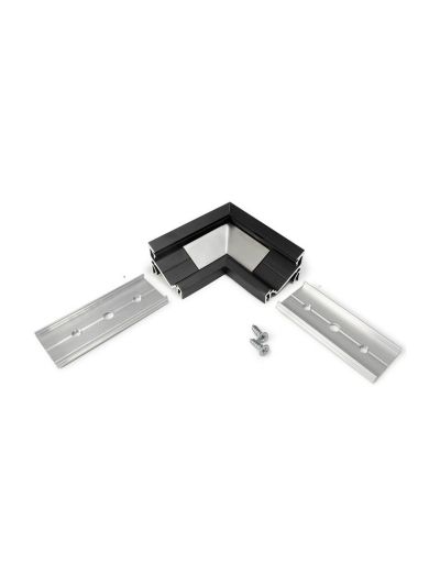 Vinkel till LED-profil CORNER14 - 90° - Svart