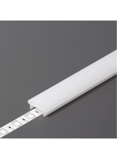 Cover till LED-profil - K - Click - 4,1m - opal