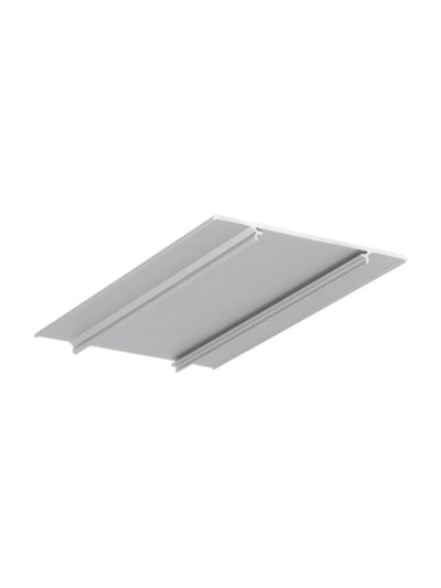 Täckning till LED-profil WALLE12 - 2m - Anodiserad