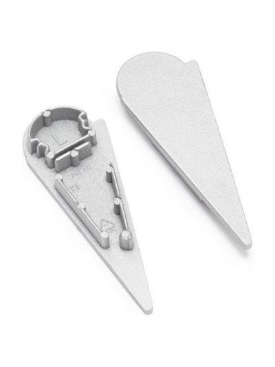 Ändlock till WALLE12 D - Silver - 20 st
