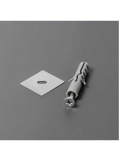 Vinkel till LED-profil WALLE12 - 180° - Rostfri